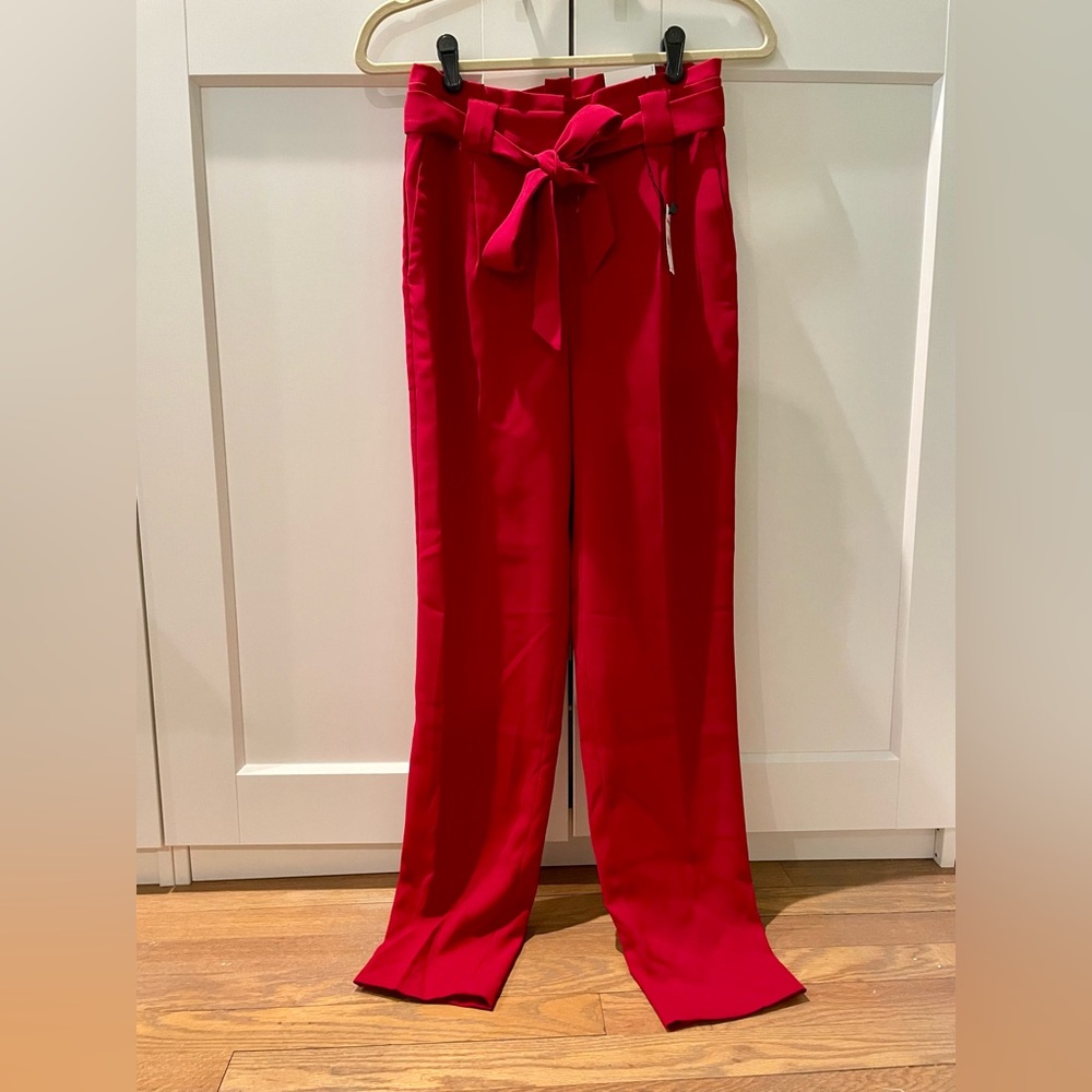 Express Red Pants (Ankle High Rise) size 0L